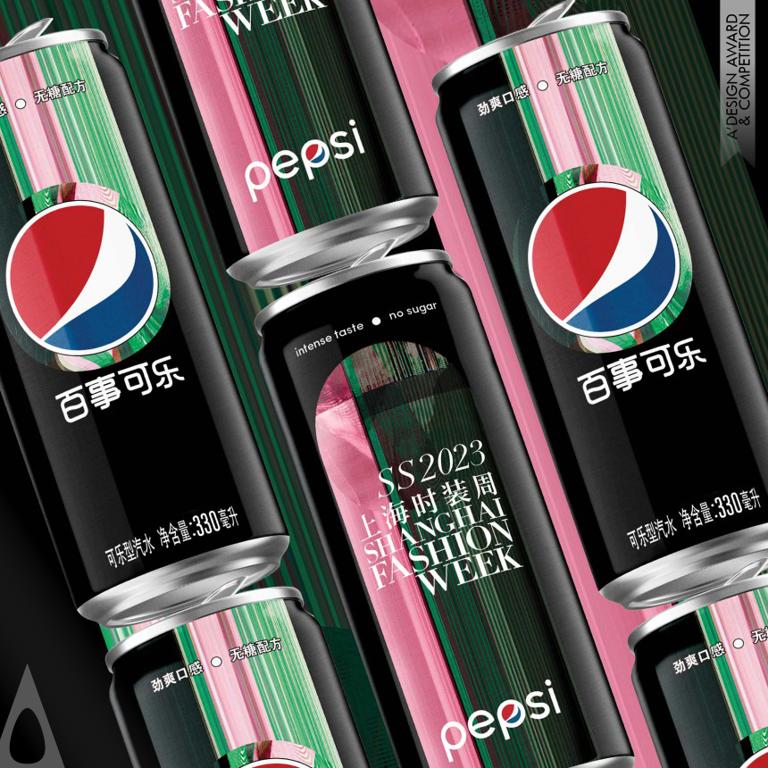 PepsiCo Design and Innovation Pepsi Black x Digital Shanghai FW 2023