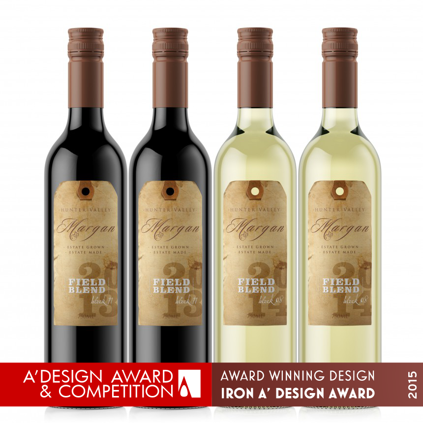 Margan-Field Blend Wine label