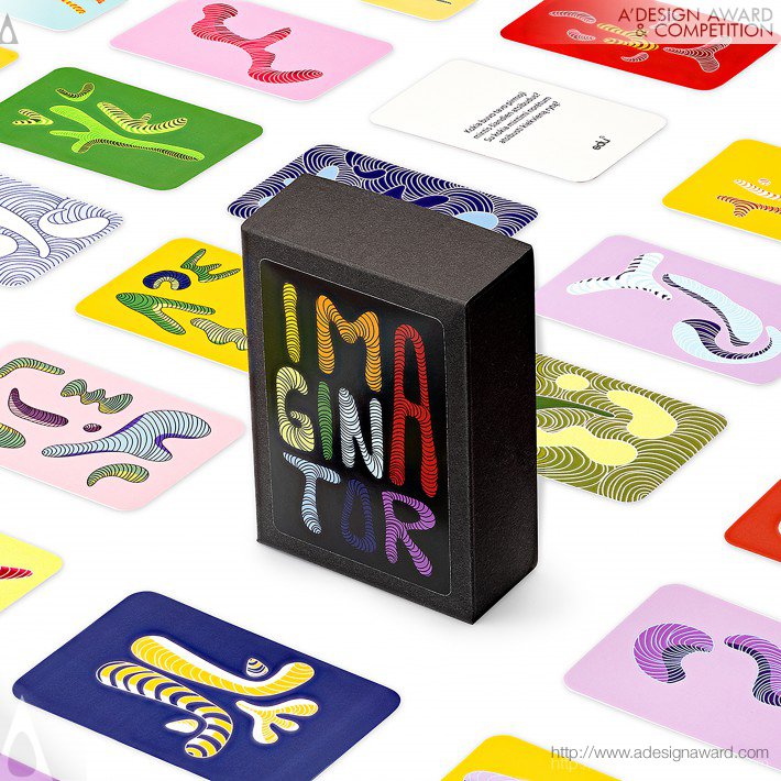 Imaginator Imagination Game Cards by Neringa Orlenok