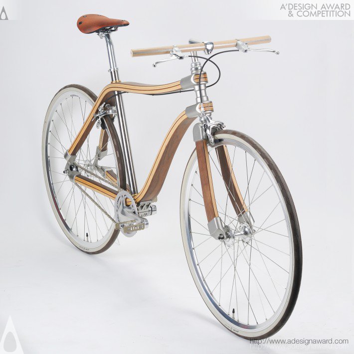 Wooden Bicycle by Masateru Yasuda