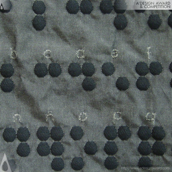 Textile Braille by Cristina Orozco Cuevas