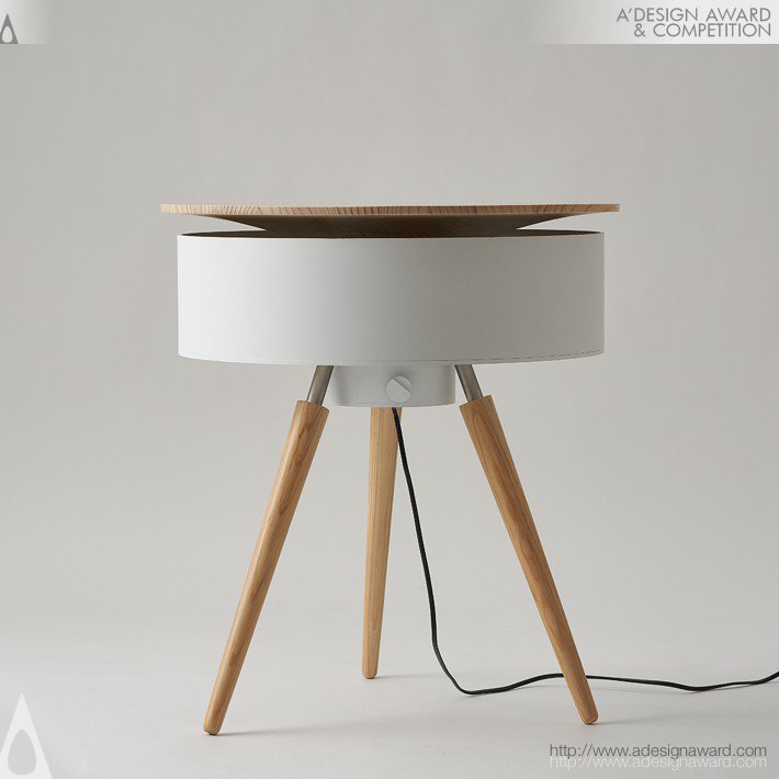 Brise Table Furniture Plus Fan by WONHO LEE