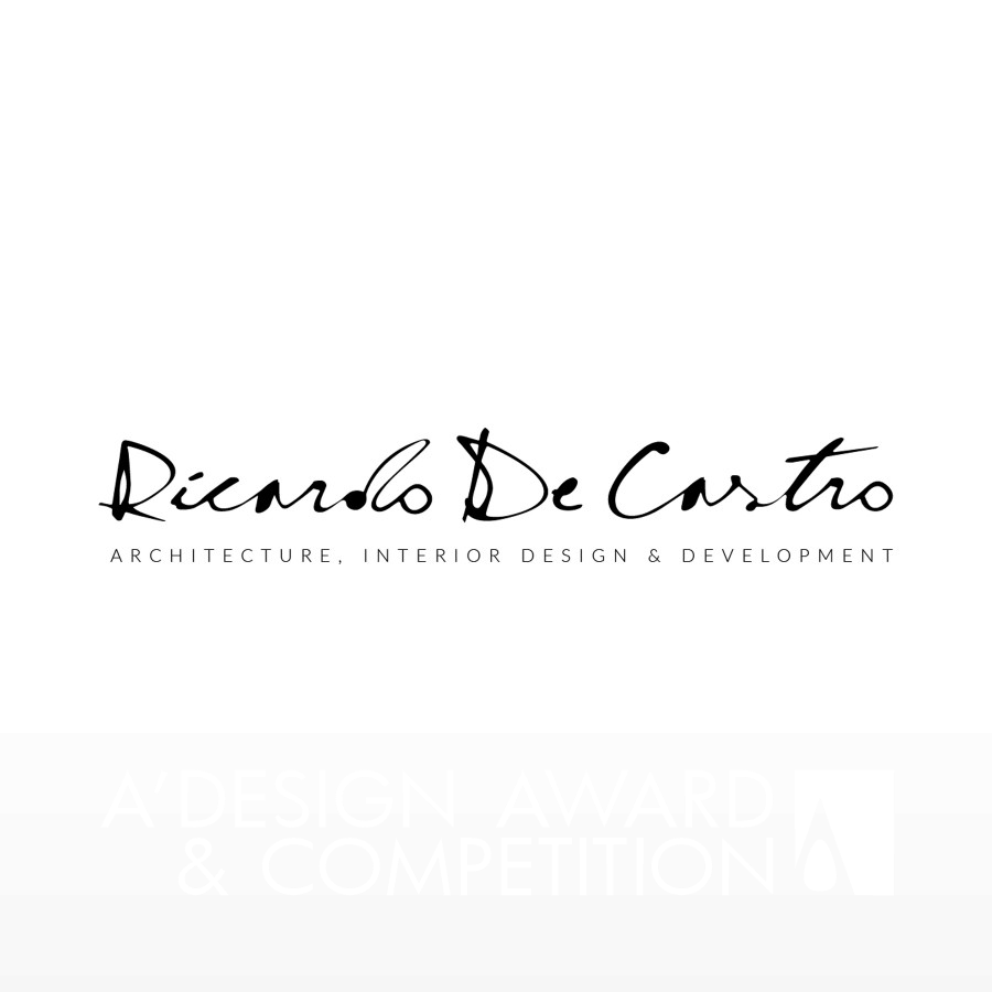 Ricardo De Castro  Architect  Designer and Builder Brand Logo