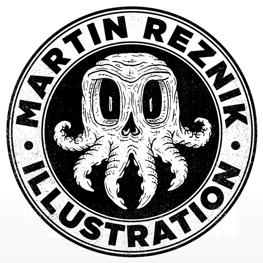 Martin Reznik IllustrationBrand Logo