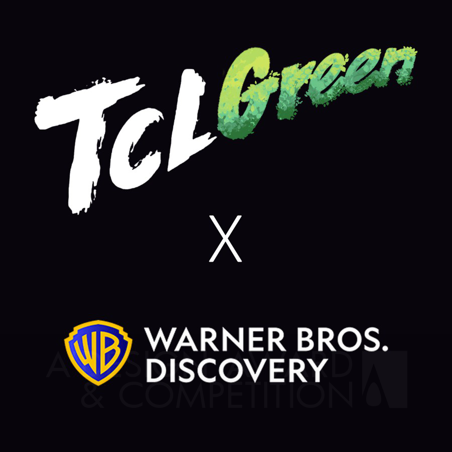TCL Green and Warner Bros DiscoveryBrand Logo