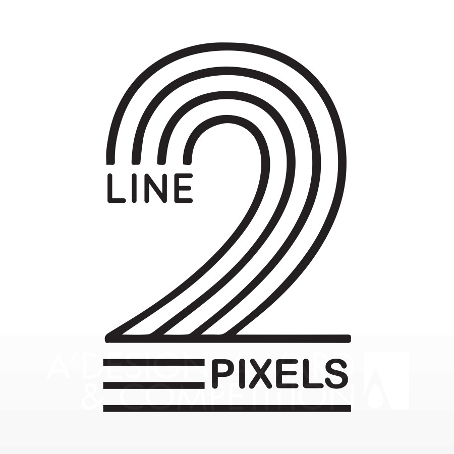 Line2pixels Studio Brand Logo