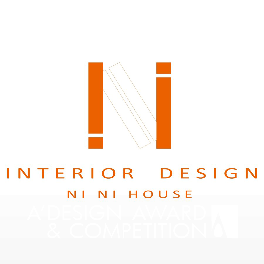 Nini house Interior Design Brand Logo