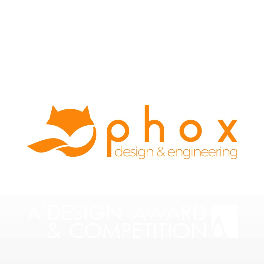 Phox Design  amp  Engineering Studio Corporate Logo