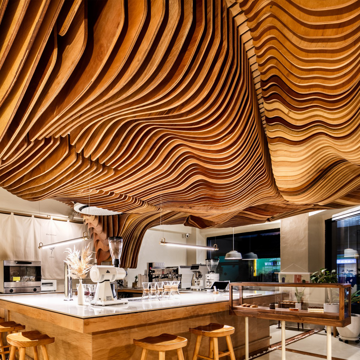 Perception Cafe by Haejun Jung - Feelament Platinum Interior Space and Exhibition Design Award Winner 2020 