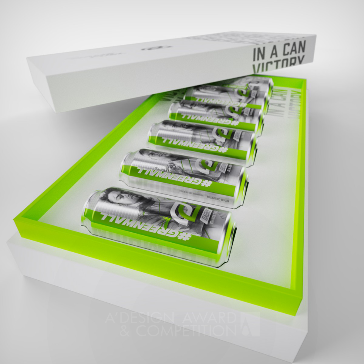 Game Fuel Team Optic Champions Can Packaging by PepsiCo Design and Innovation