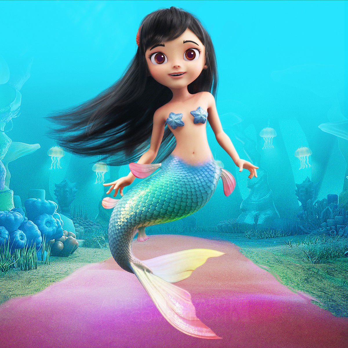 Immersive 3D Experience Based on Mermaid&#039;s Quest to Save the World