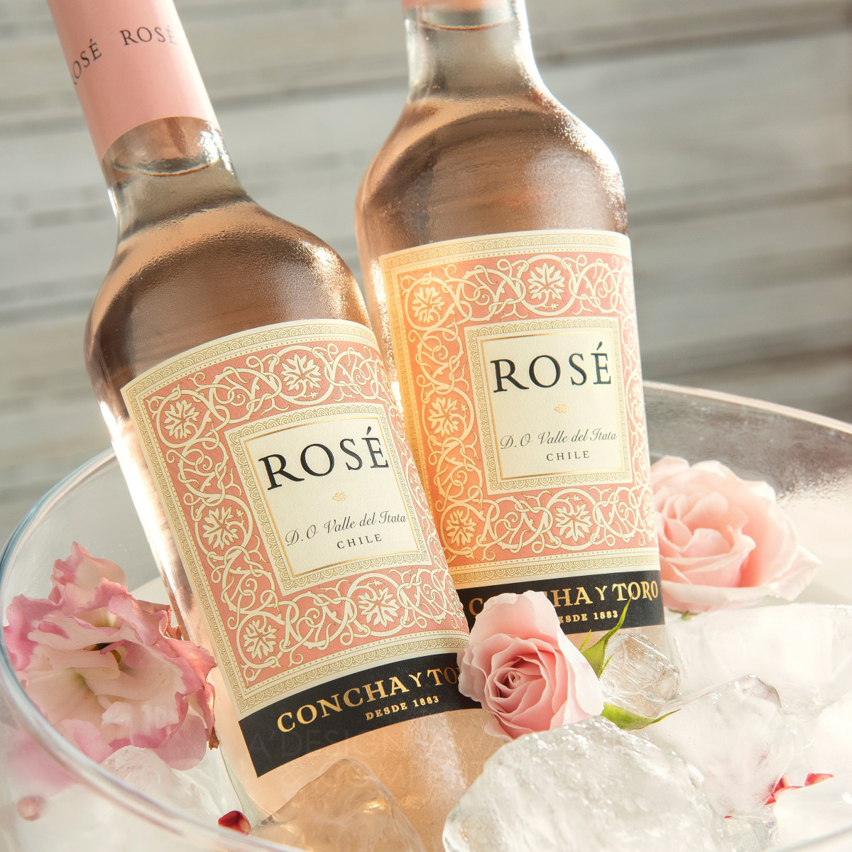 Rose <b>Wine Packaging