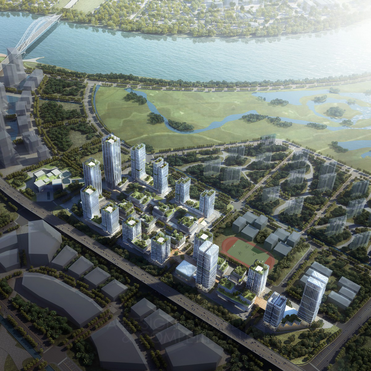 Hengqin Science City Phase III Mixed-use by Aedas