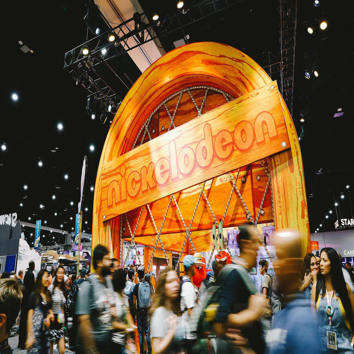 Comic-Con: Nickelodeon SpongeBob <b>Fan Activation/trade Show Experience