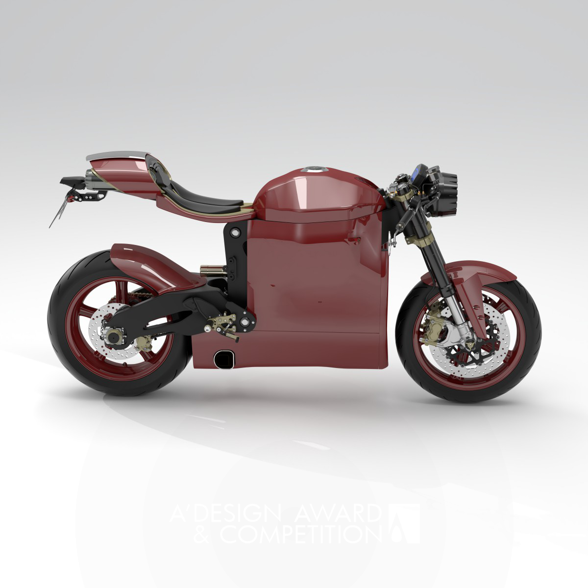 Marco Naccarella wins Bronze at the prestigious A' Vehicle, Mobility and Transportation Design Award with Atto Primo Motorcycle.