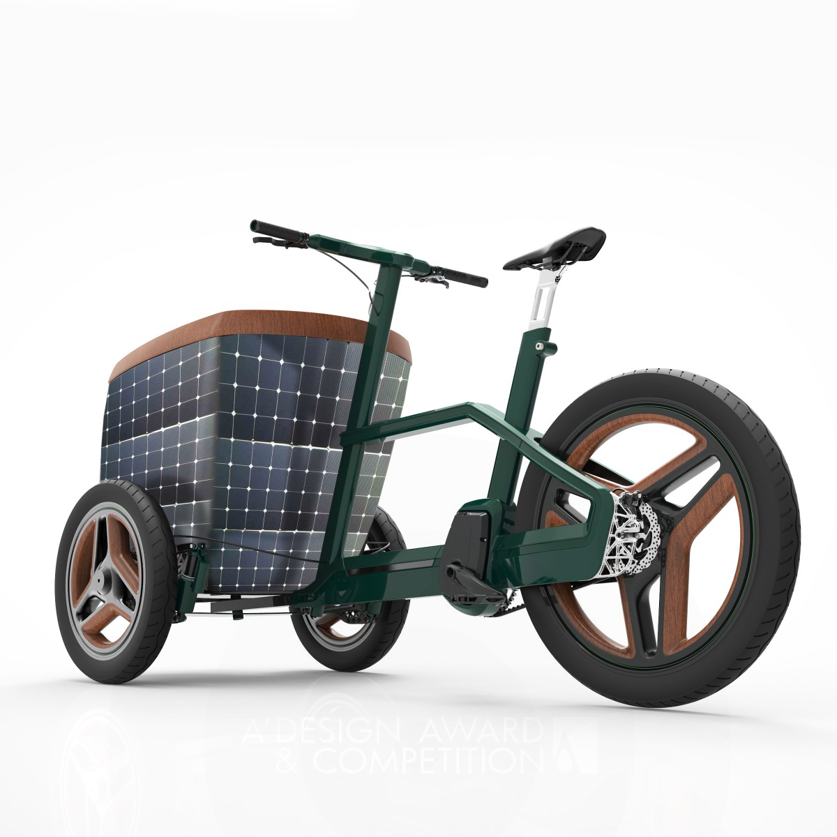 CarQon Solar <b>Electric Bicycle Driven by Sun Power