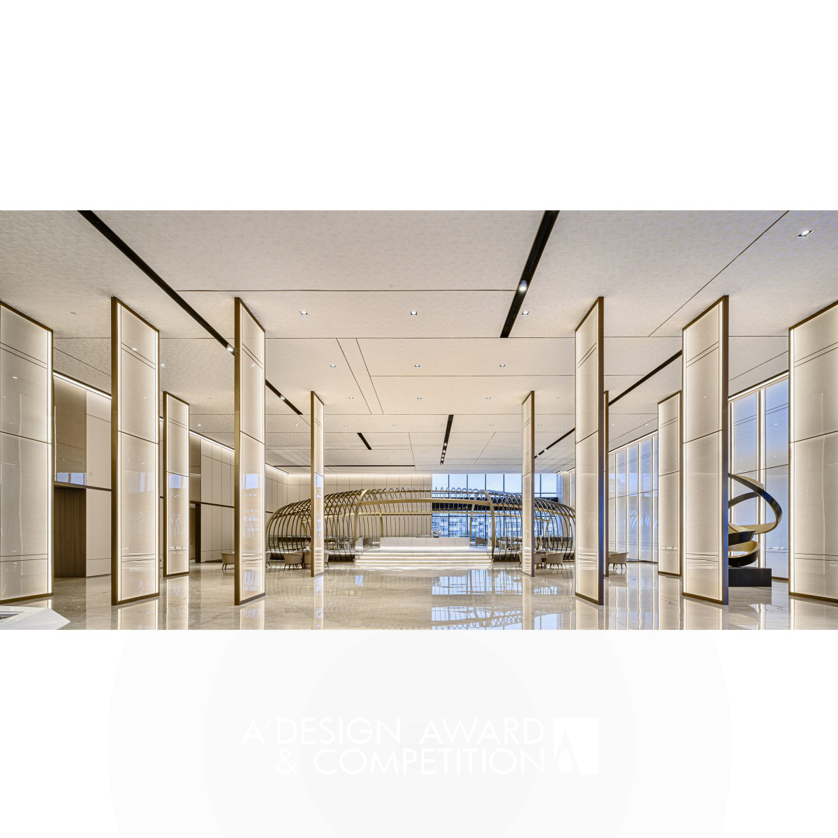 Opus One Sales Office by Kris Lin Golden Interior Space and Exhibition Design Award Winner 2020 
