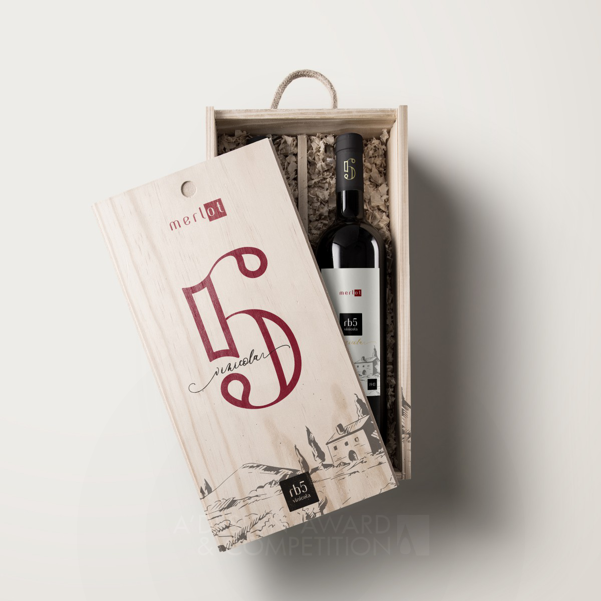Rb5 Vinicola Visual Identity by Victor Weiss Bronze Packaging Design Award Winner 2020 