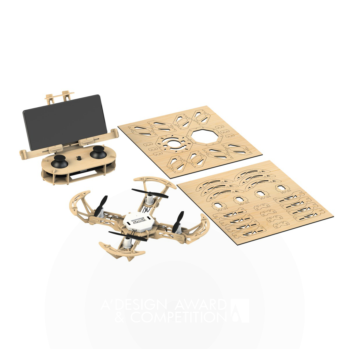 Airwood: The Multifunctional Wooden Drone