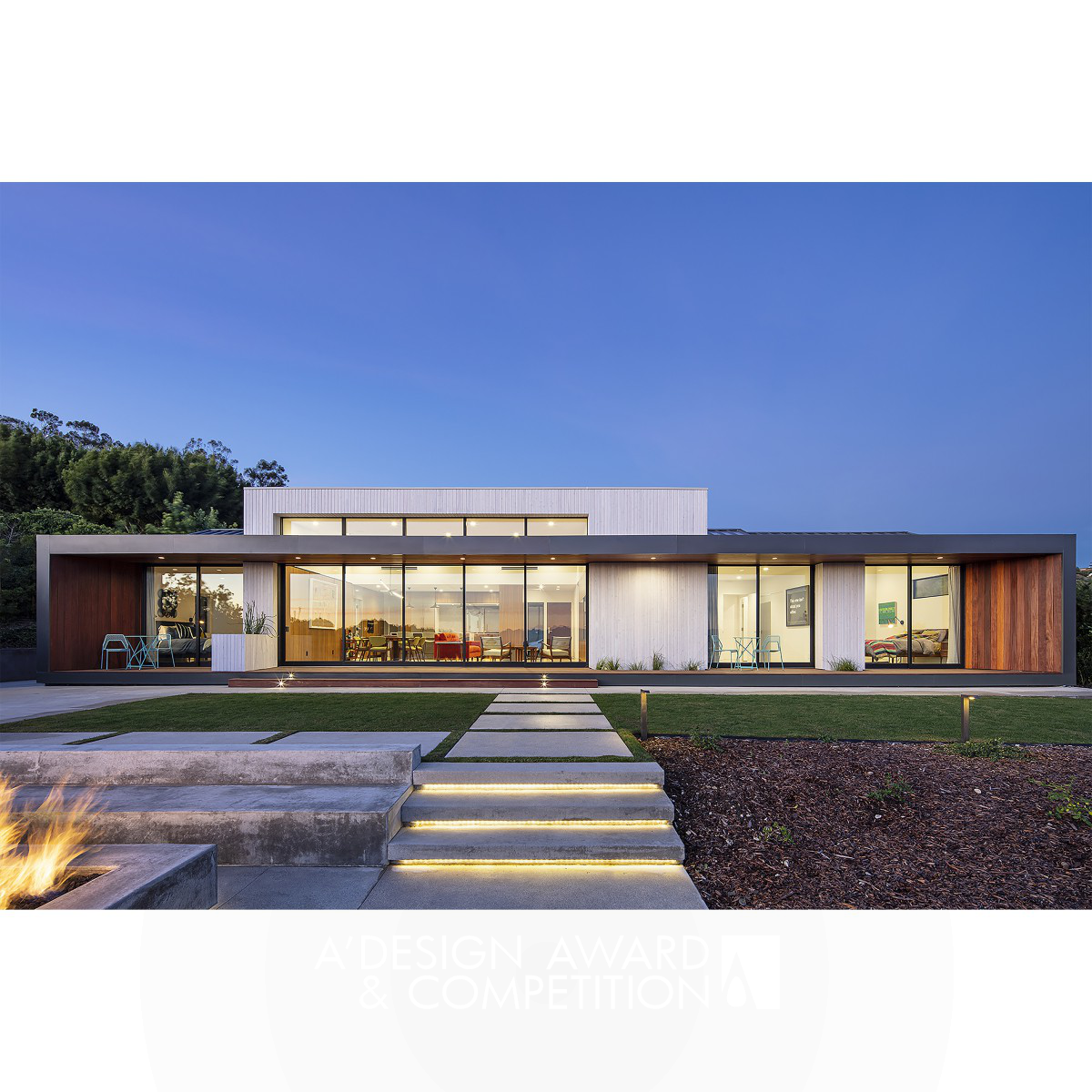 Colega Architects wins Golden at the prestigious A' Architecture, Building and Structure Design Award with Crestridge Residence Single Family Home.