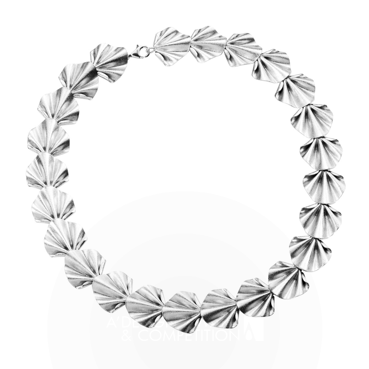 Waves Necklace by Anna-Reetta Vaananen Silver Jewelry Design Award Winner 2021 
