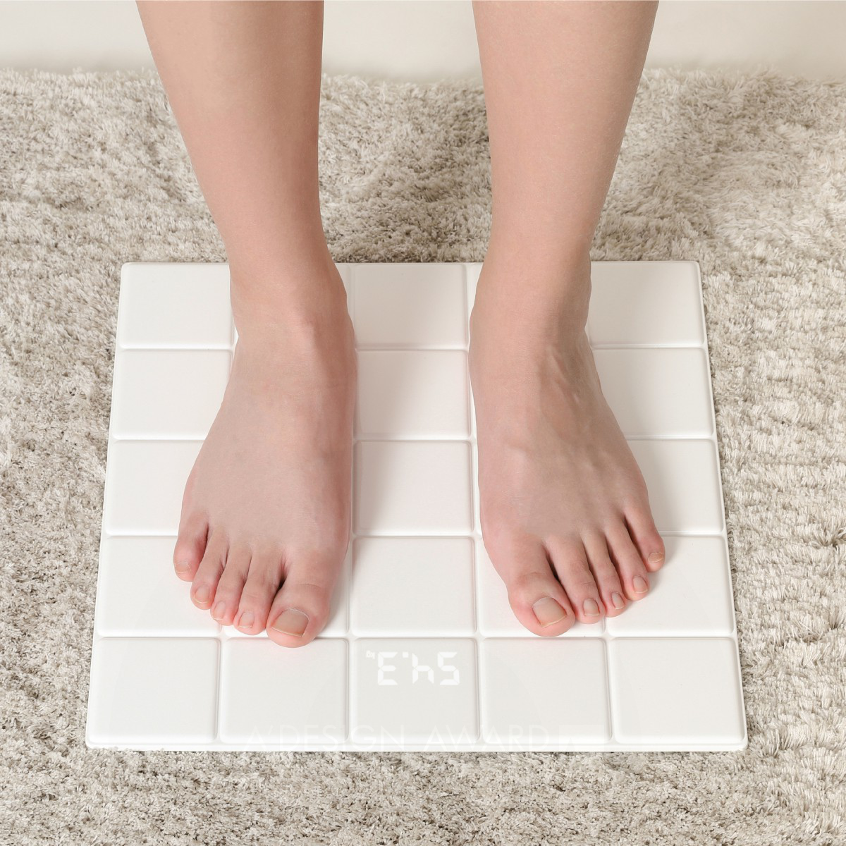 Tiles Weight Scale Design Measure Body Weight by 思婕 陈