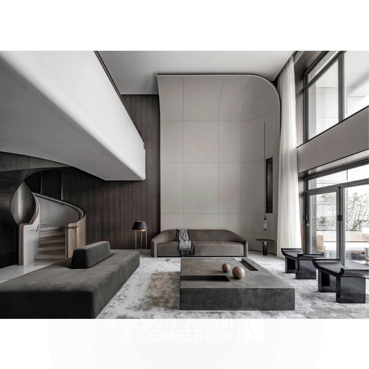 Ben Wu wins Silver at the prestigious A' Interior Space, Retail and Exhibition Design Award with Tomson Riviera Penthouse.