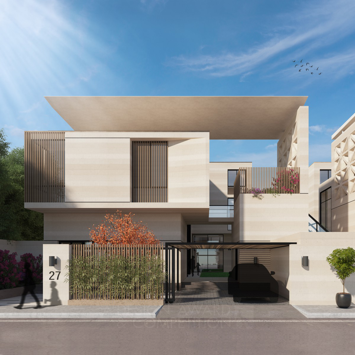U Villa Residential House by Adel Badrawy