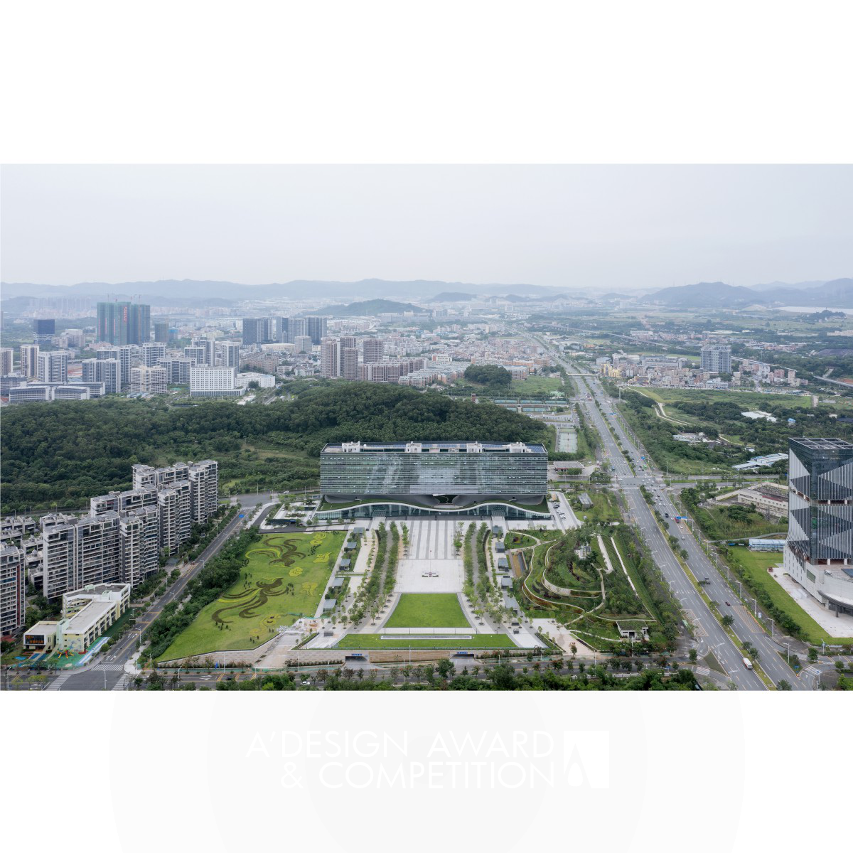 Guangming Public Service Platform by Zhubo Design Co., Ltd. Platinum Architecture, Building and Structure Design Award Winner 2021 