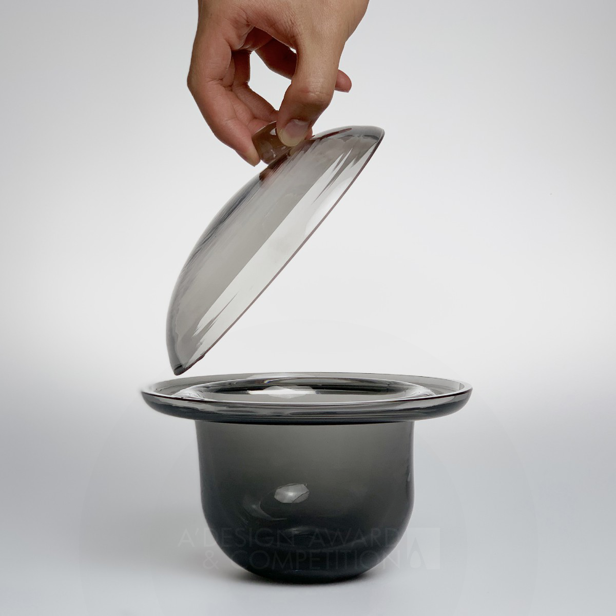 One-Two-One Glass Container by Wanhang Zhao