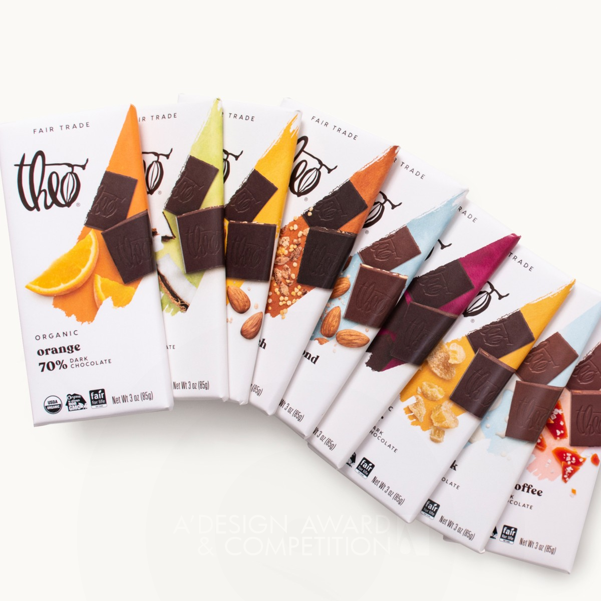 Silver Winner. Theo Rebrand by Clarkmcdowall Inc