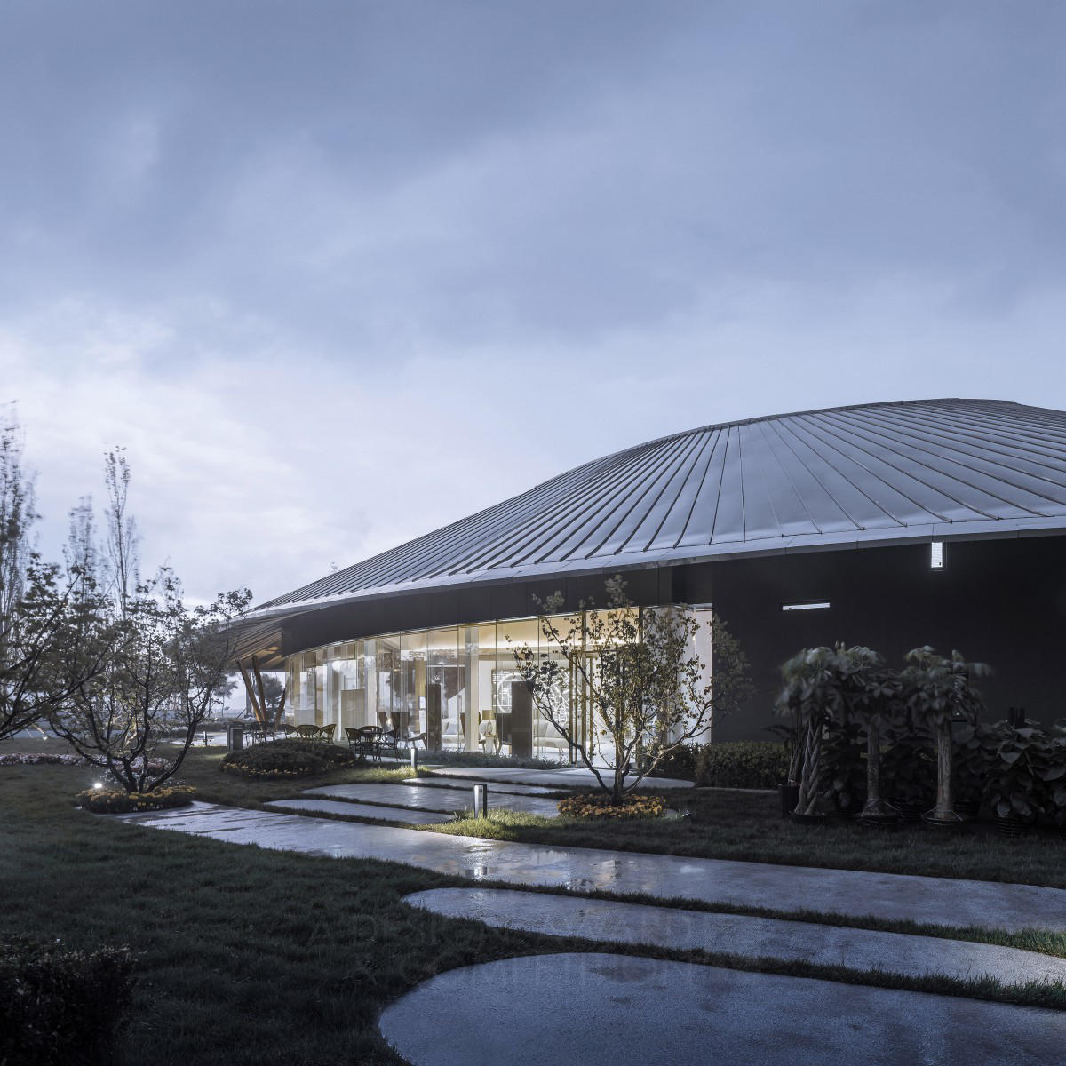 Tianjin Zarsion Exhibition Center by UDIA Design