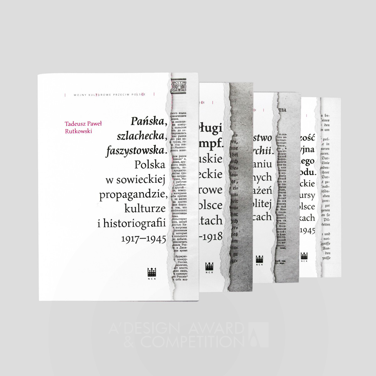 Aleksandra Toborowicz wins Silver at the prestigious A' Print and Published Media Design Award with Cultural Wars Against Poland Book Series.