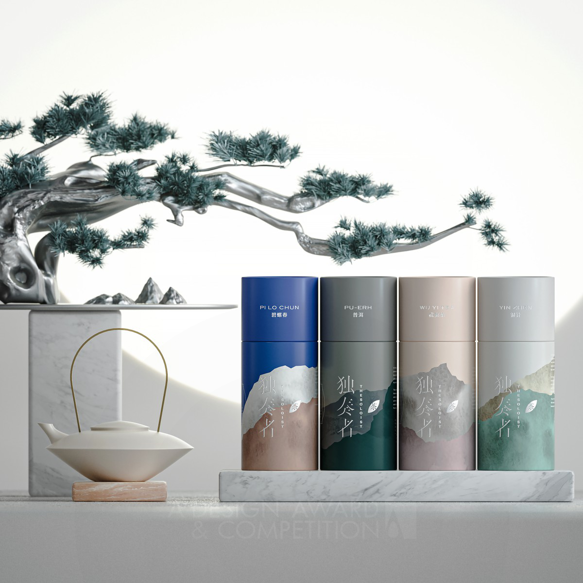 The Soloist Tea Packaging by LiDingding