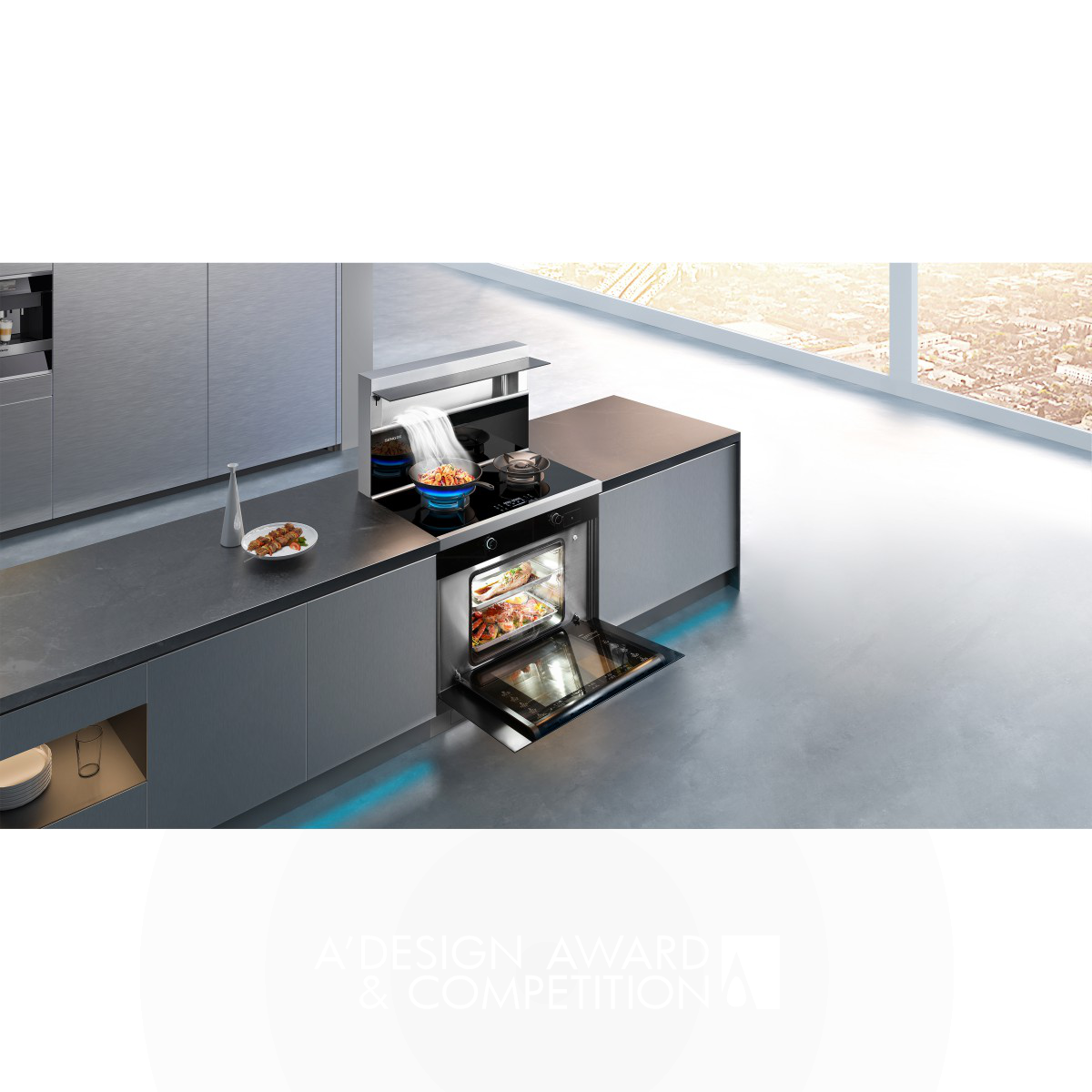 A8zk Steam Combi: A Modern and Elegant Oven Range