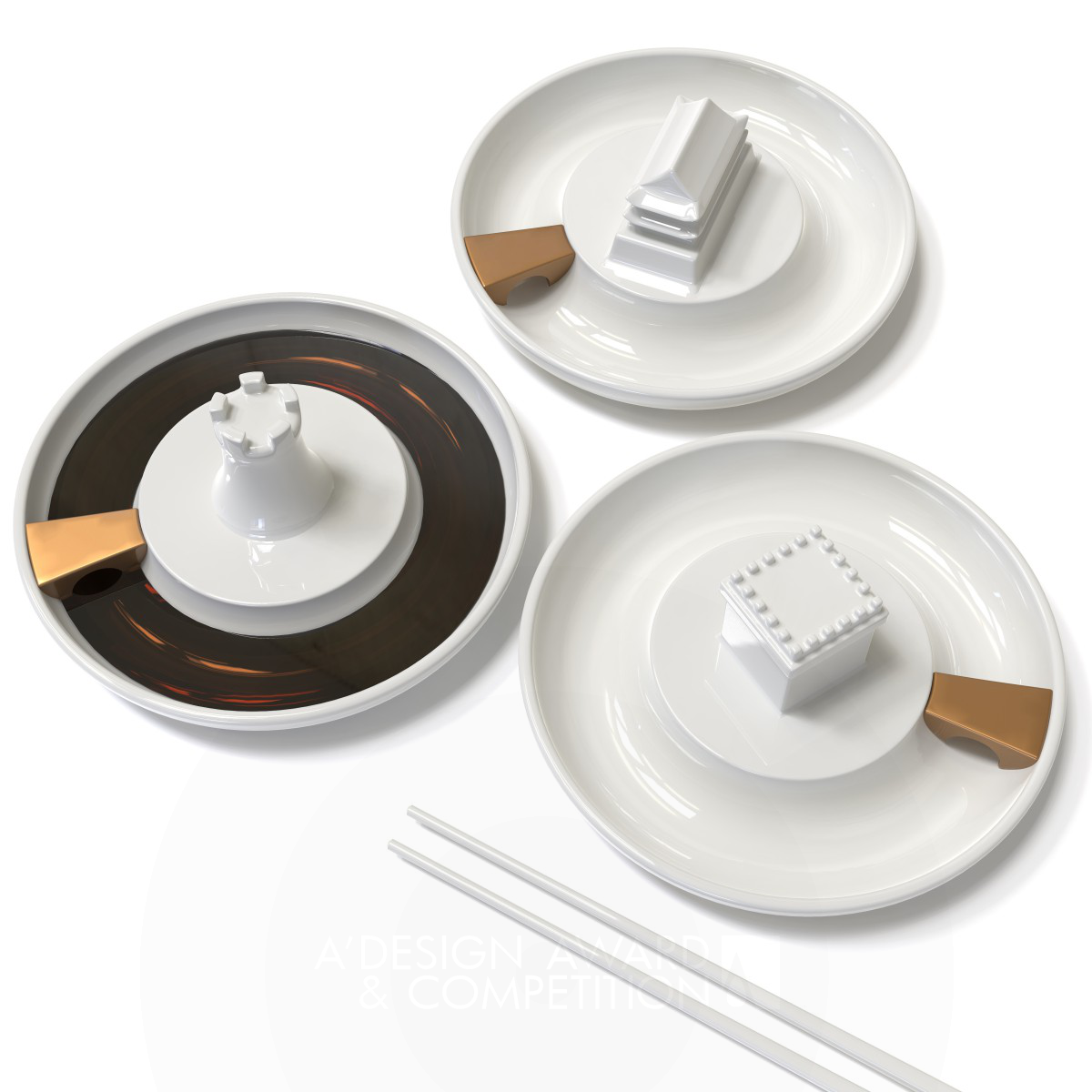 Castels: A Unique Sauce Dish Inspired by Architectural Works