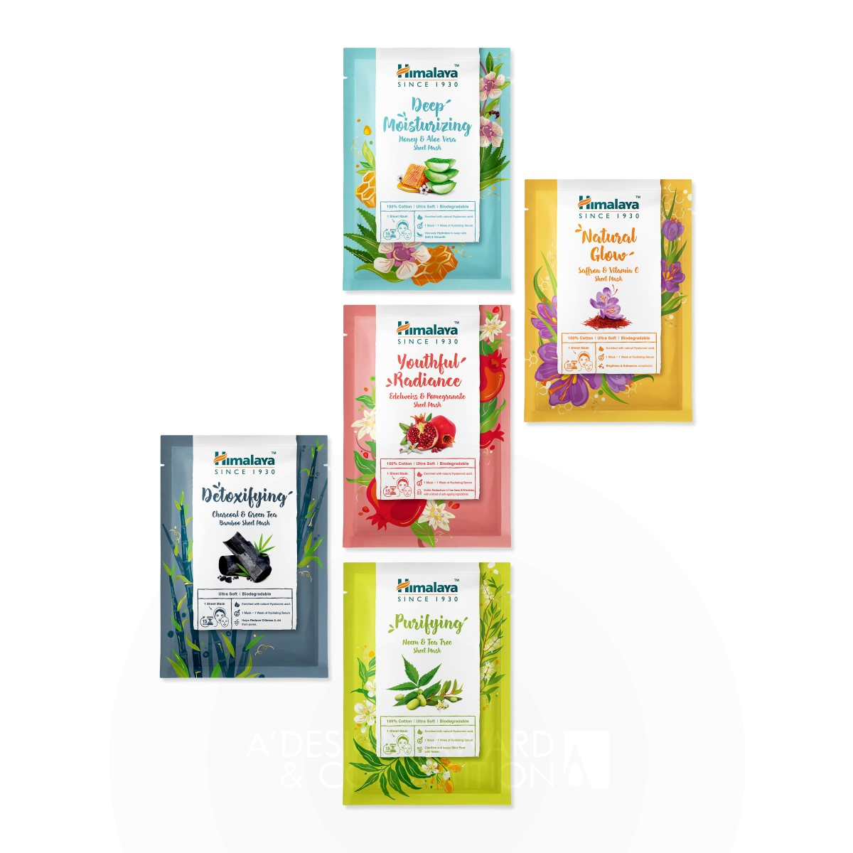 Silver Winner. Himalaya Sheet Mask by Elephant Design and Himalaya Wellness