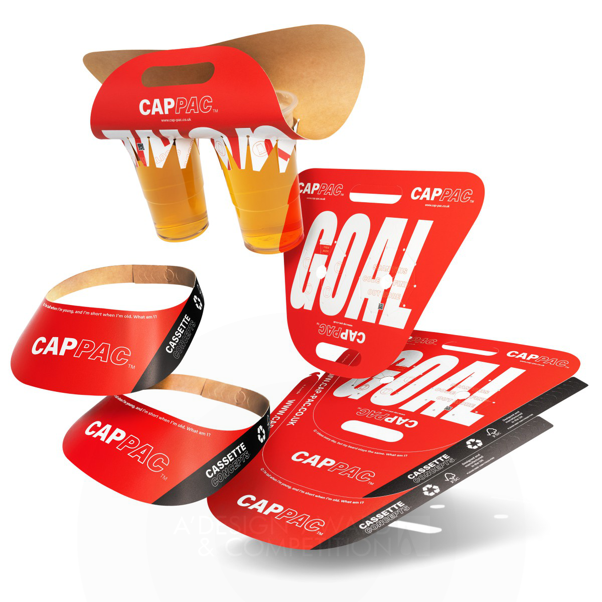 Cap Pac Events Promotional Product by Joshua Grant Rayner