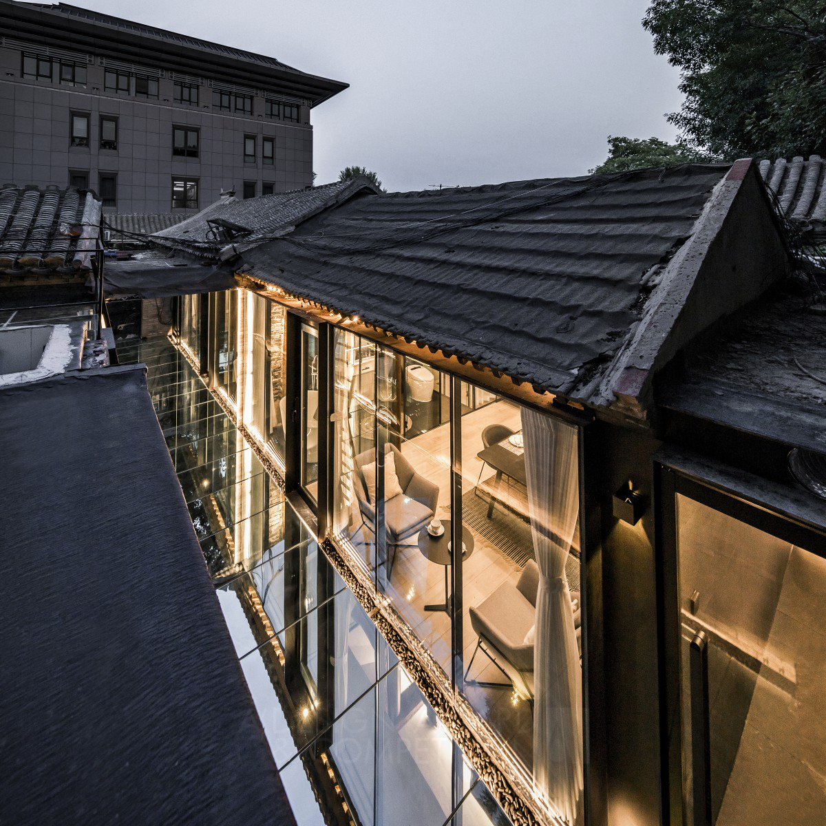 Baochao Hutong Invisible Yard by DAGA Architects