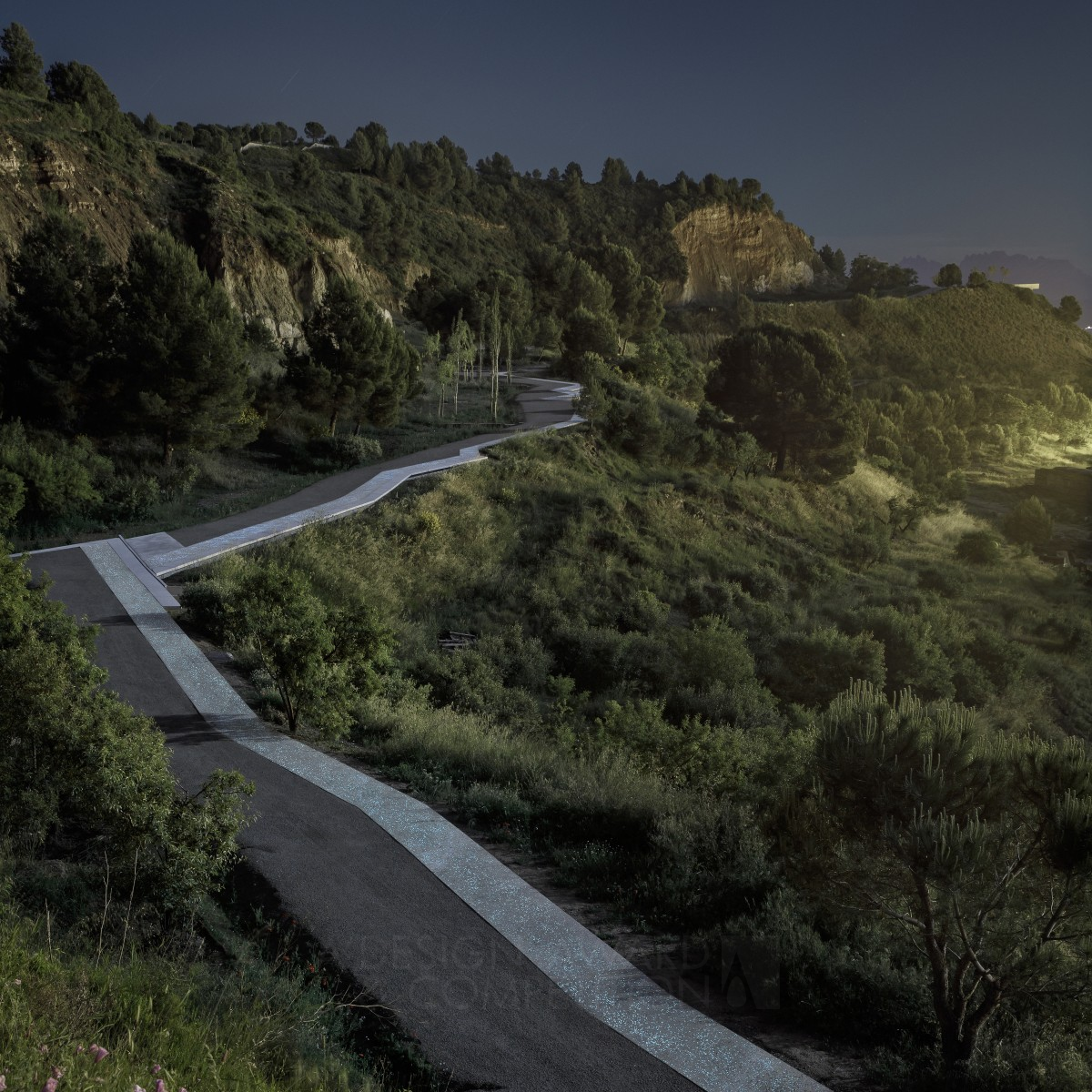 Scenic Path Along Guixeres Landscape Recovery