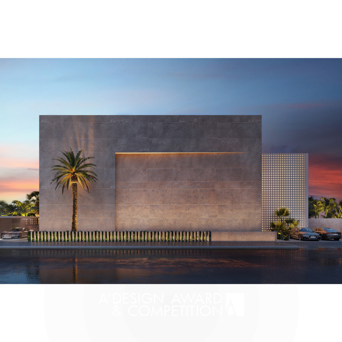 Ahmed Habib wins Golden at the prestigious A' Architecture, Building and Structure Design Award with Monolithic House Private Villa.