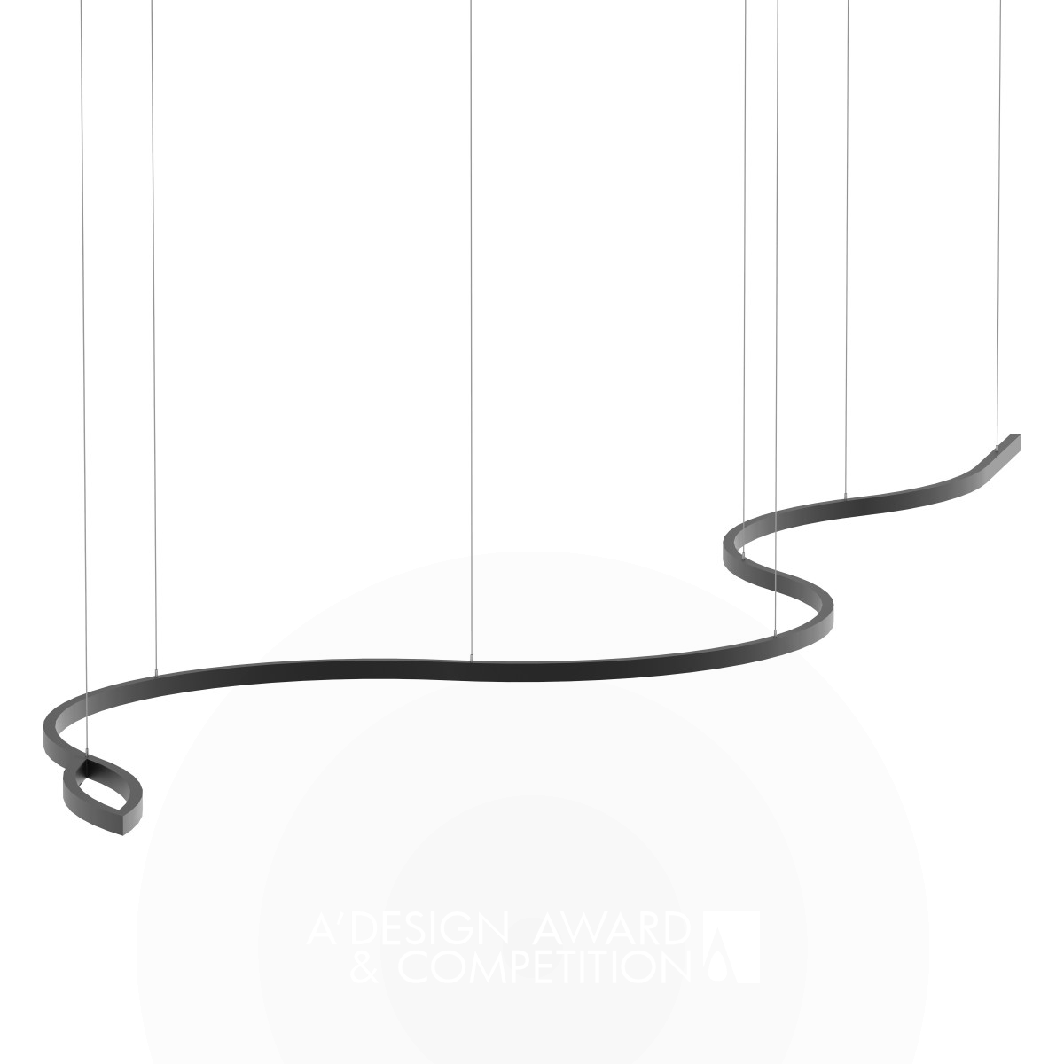 光的艺术：Catarina Santos的“眼镜蛇”吊灯设计
