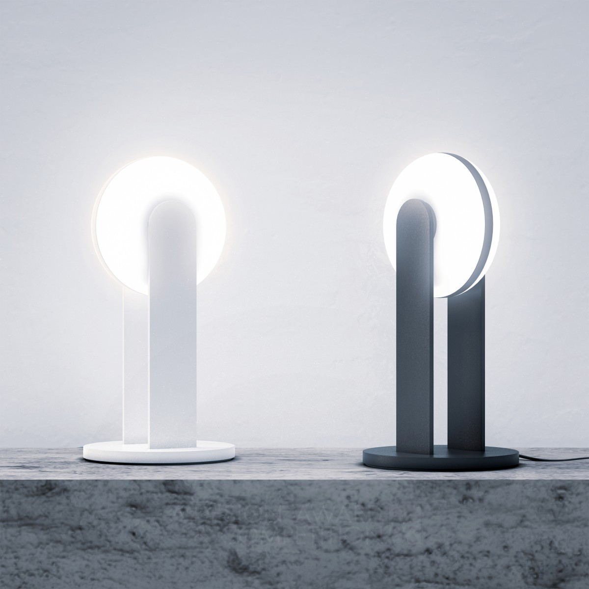 Donut: Необычный подход к дизайну настольной лампы от Xingchen Pan