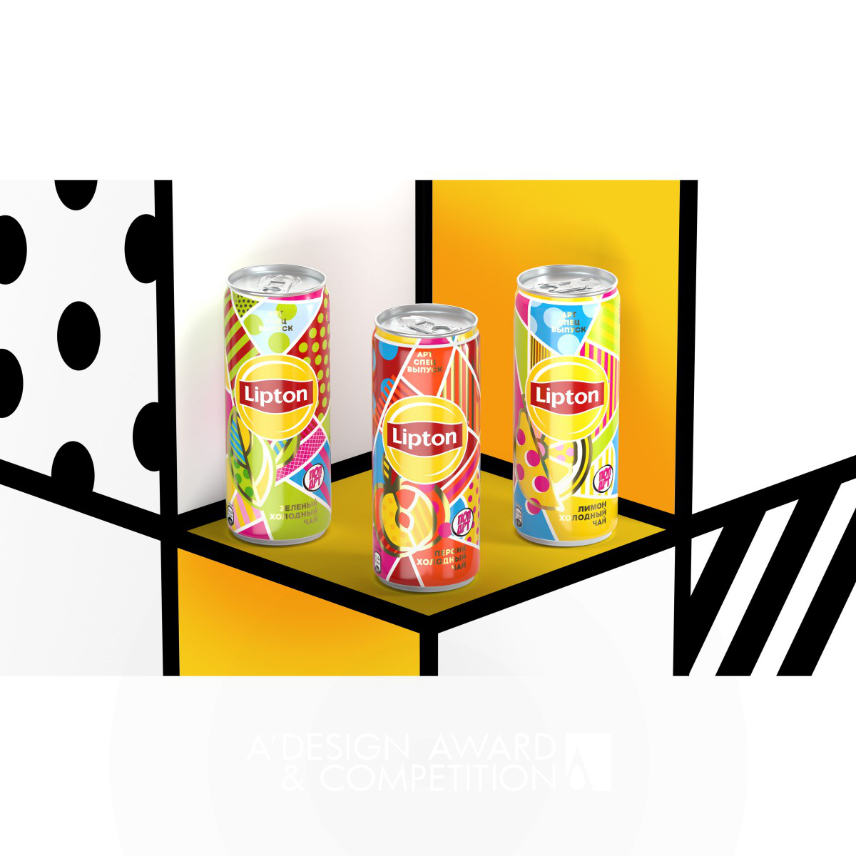 Lipton Pop Art Special Edition Beverage by PepsiCo Design & Innovation