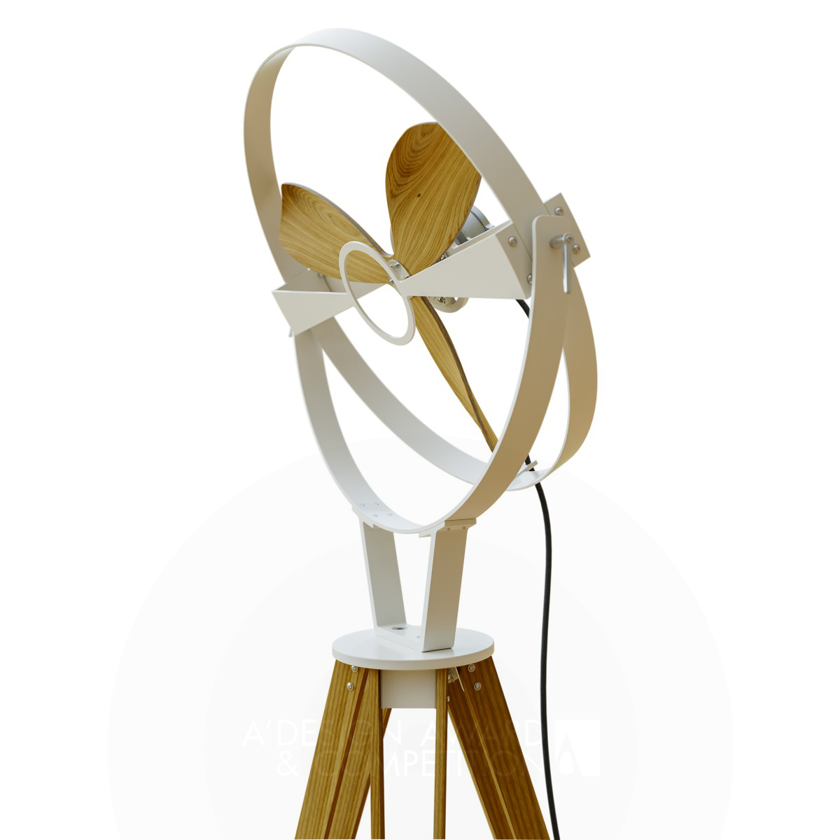创新设计：Aura极简立式风扇