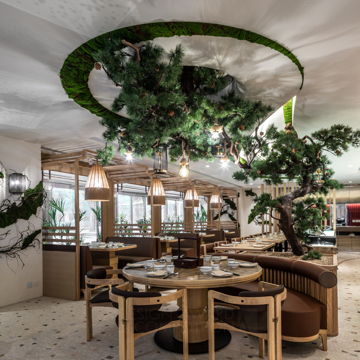Dabpa-Shatin Restaurant by Minus Workshop Bronze Interior Space and Exhibition Design Award Winner 2021 