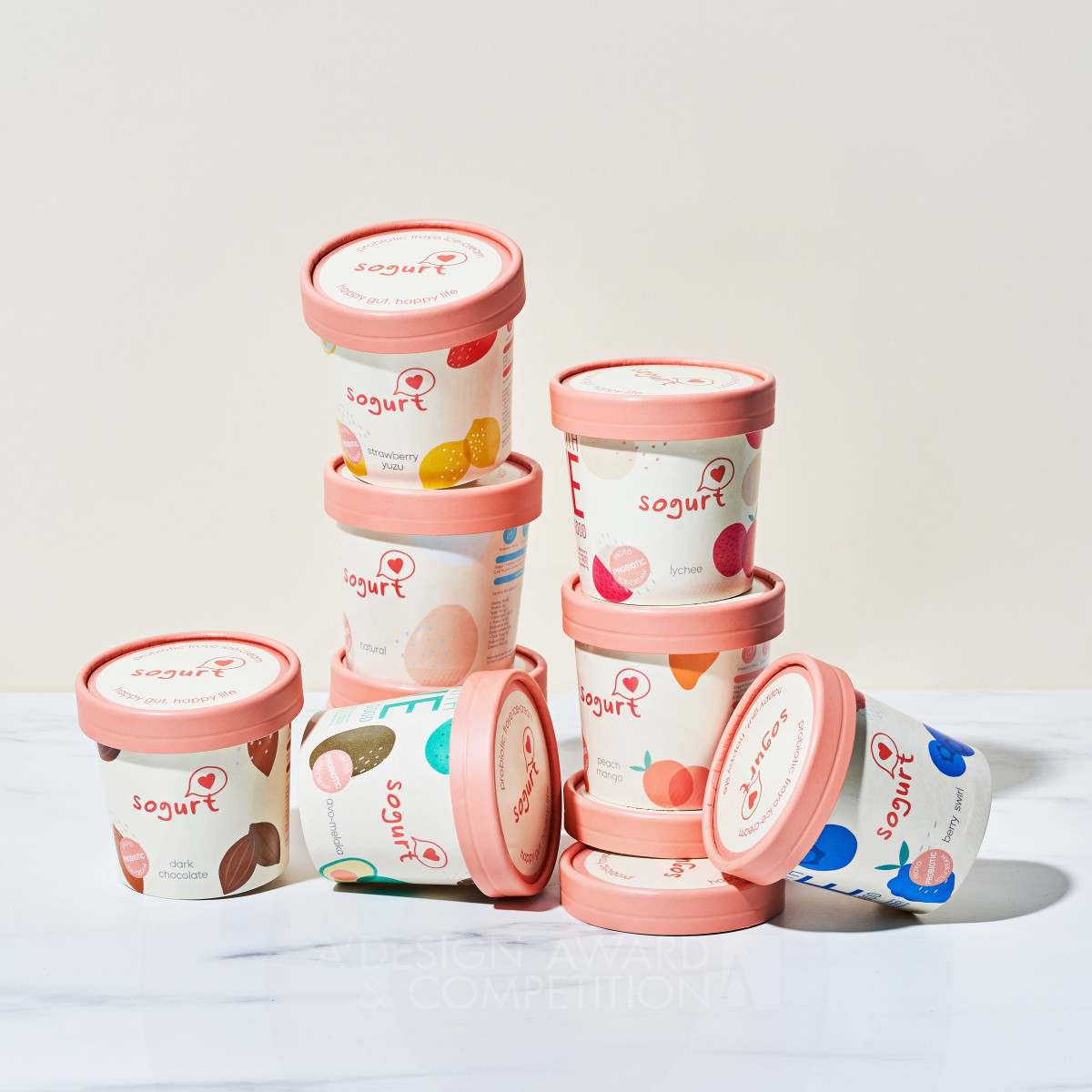 Sogurt  <b>Froyo Ice Cream Packaging