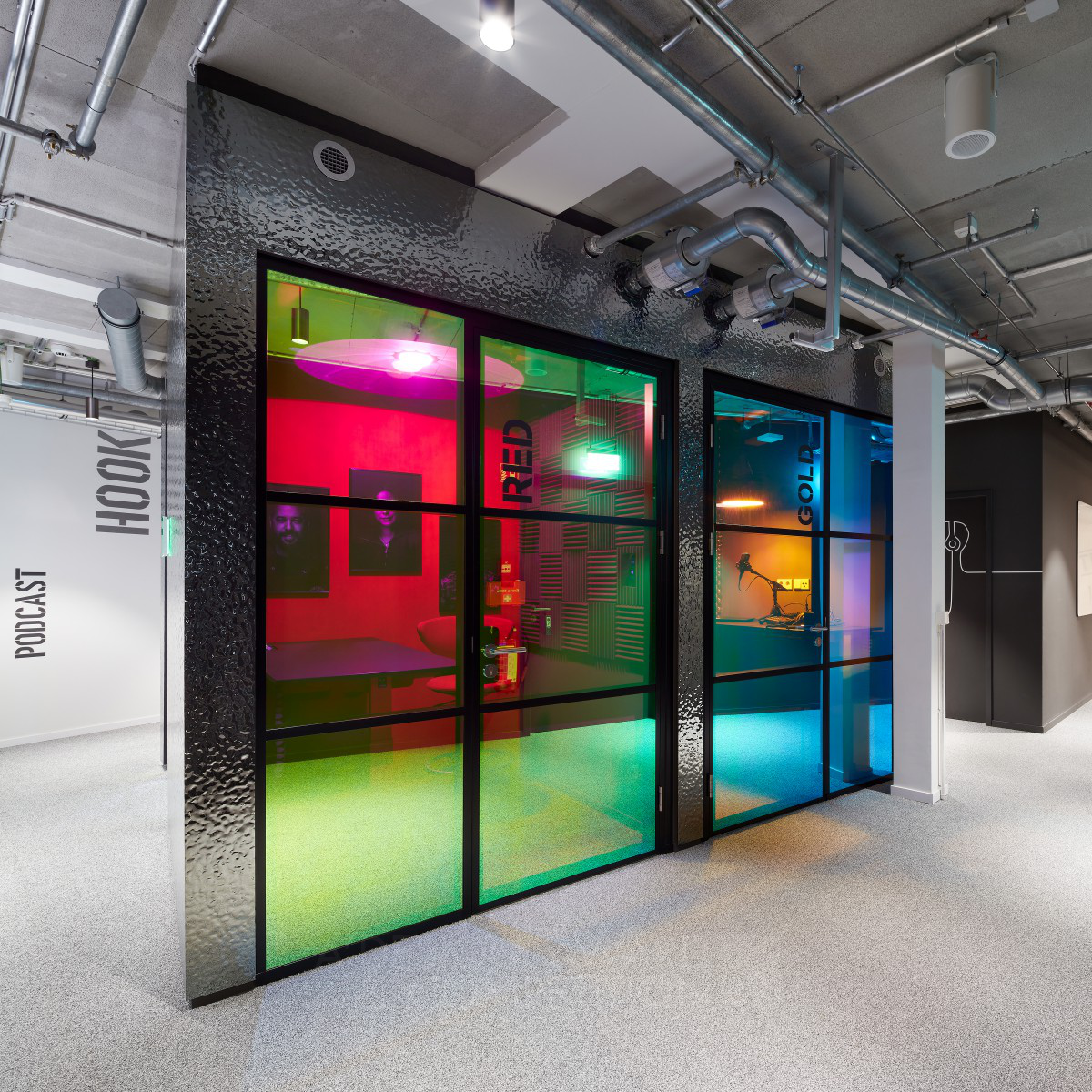 Rtl Audio Center Berlin by Evolution Design Silver Interior Space and Exhibition Design Award Winner 2021 