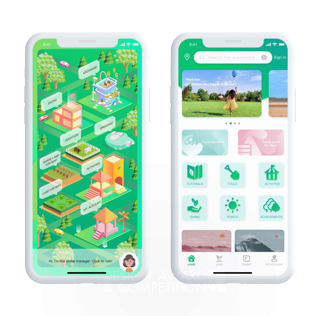 Customized Farmland Mobile Application