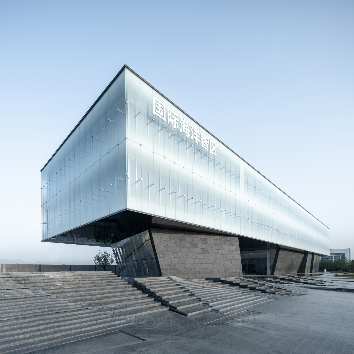 Qingdao Marine Park Exhibition Center Building by Cheng Xiao